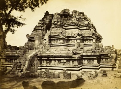 KITLV 40278 - Kassian Céphas - Tjandi Prambanan - 1889-1890