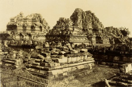 KITLV 40282 - Kassian Céphas - Tjandi Prambanan - Around 1895