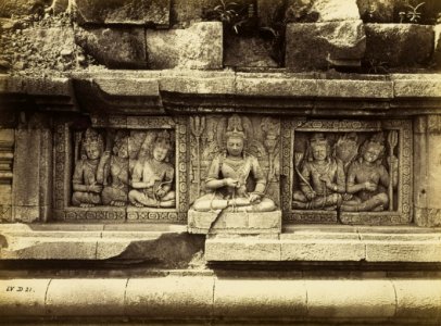 KITLV 40286 - Kassian Céphas - Tjandi Prambanan - 1889-1890