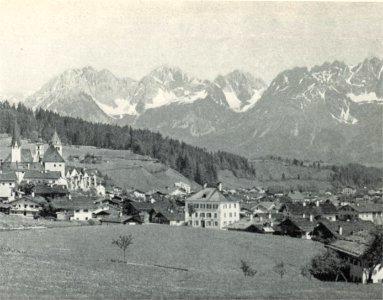 Kitzbühel um 1898 photo