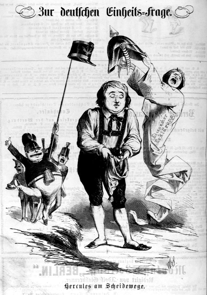 Kladderadatsch 1859 0180 - deutschen einheitsfrage