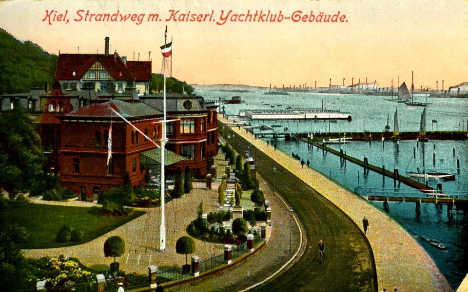 Klubhaus des Kieler Yacht-Clubs am Strandweg (Kiel 73.873)