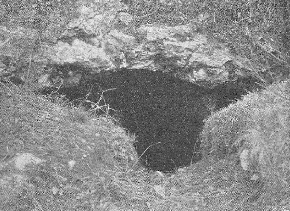 Klotild-barlang bejárat