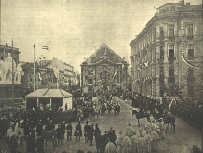 Klösz György Mária Terézia emlékműve Pozsony Fadrusz 1897-21 photo