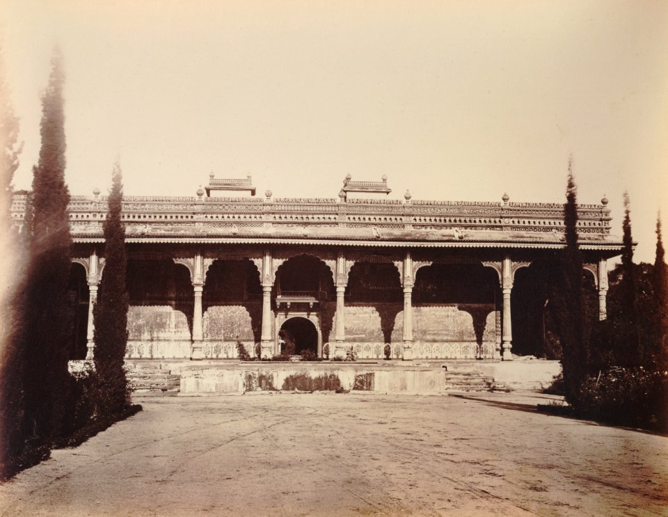 KITLV 92053 - Unknown - Darya Daulat Bagh palace at Seringapatam in India - Around 1870