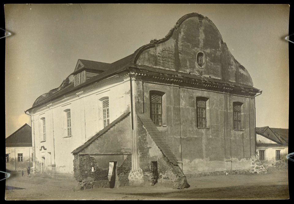 Kleckaja synagoga. Клецкая сынагога (A. Visłocki, 1923)