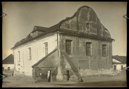 Kleckaja synagoga. Клецкая сынагога (A. Visłocki, 1923)