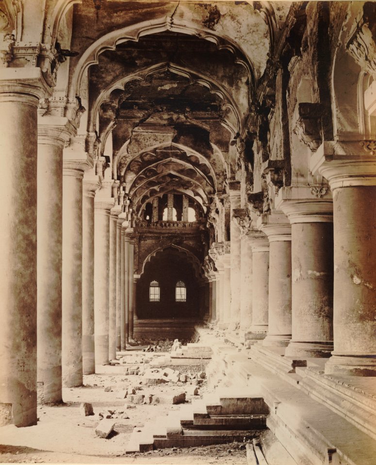 KITLV 92101 - Unknown - Tirumala Nayaka Palace in Madurai in India - Around 1870