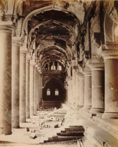 KITLV 92101 - Unknown - Tirumala Nayaka Palace in Madurai in India - Around 1870