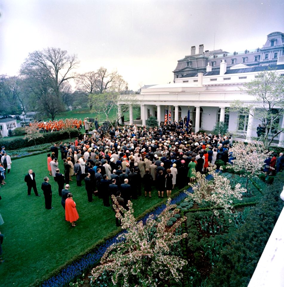 KN-C27874. Proclamation Ceremony Declaring Sir Winston Churchill an Honorary Citizen of the United States