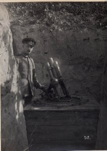 Kleiner Minenwerfer des Infanterieregiments 40, Gruppe Magdeburg (BildID 15693677)