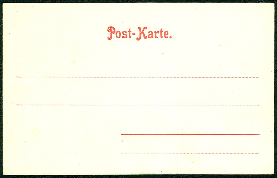Knackstedt & Näther Stereoskopie 0881 Deutschland, Am Wall in Bremen, Adressseite (ungeteilte Anschriftenseite) der Post-Karte (Ansichtskarte)