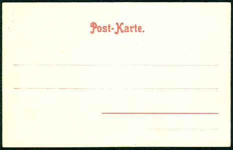 Knackstedt & Näther Stereoskopie 0881 Deutschland, Am Wall in Bremen, Adressseite (ungeteilte Anschriftenseite) der Post-Karte (Ansichtskarte)