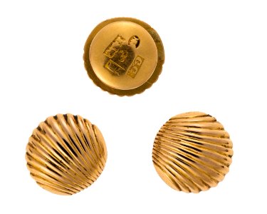 Knappar av guld, 1835 - Hallwylska museet - 110561