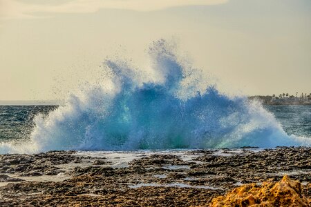 Nature sea landscape