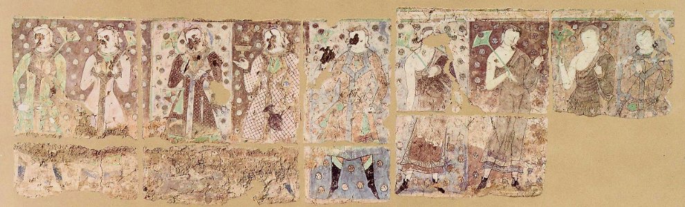 Kizil Knights and Monks
