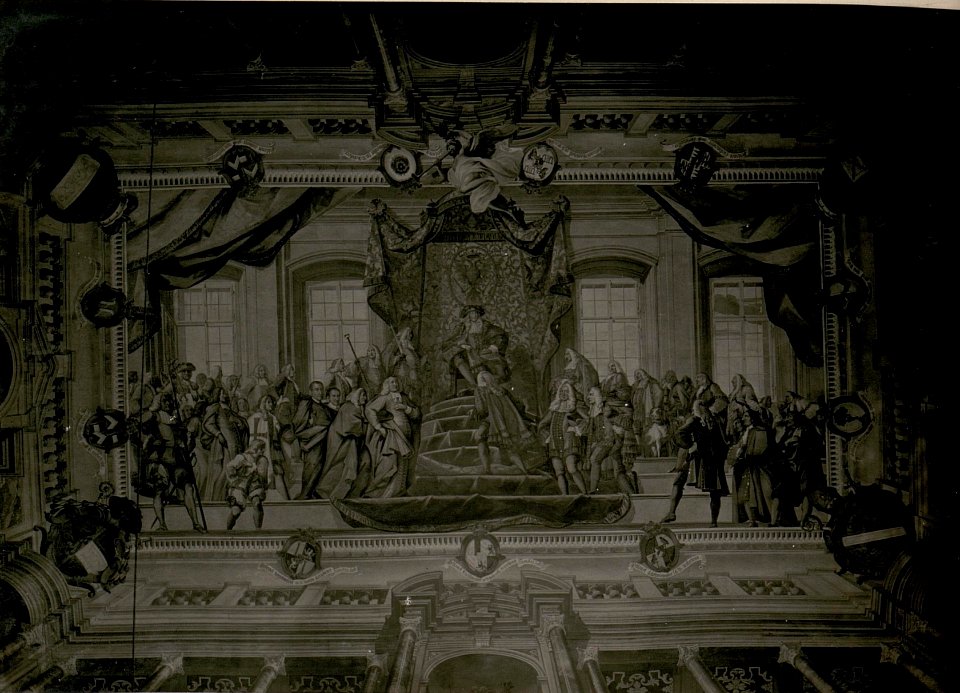 Klagenfurt, Deckengemälde von Fronmüller im sogen.Landtag. (BildID 15509648)