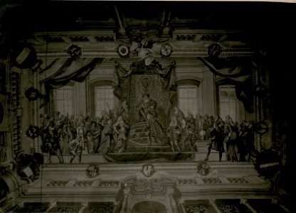 Klagenfurt, Deckengemälde von Fronmüller im sogen.Landtag. (BildID 15509648)