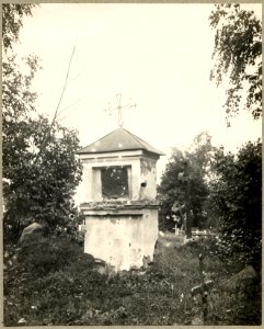Klecak, Niaśviskaja, Kaplica. Клецак, Нясьвіская, Капліца (J. Najman 1917)