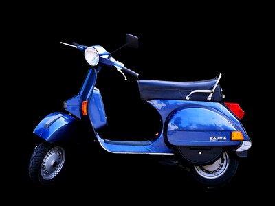 Motor scooter cult flitzer