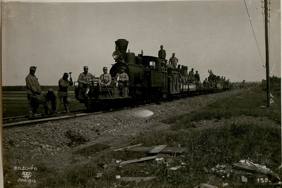 Kleinbahnbau, Bolechow. (BildID 15517704)