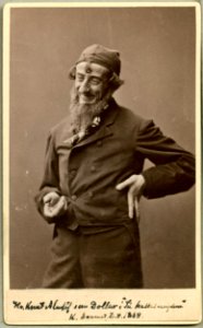 Knut Almlöf, rollporträtt - SMV - H1 019