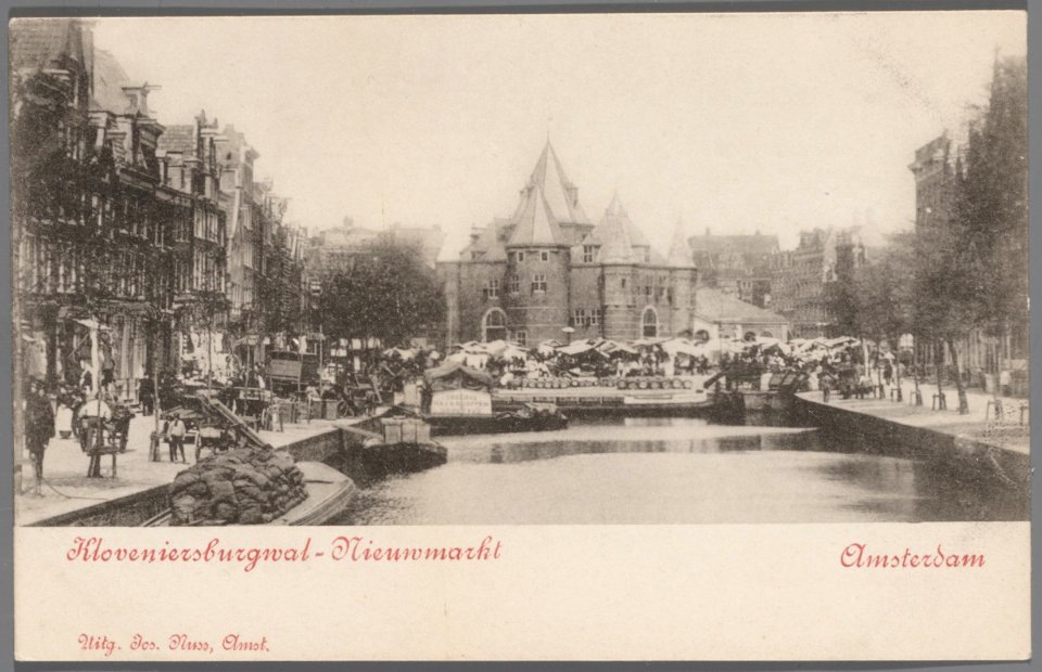 Kloveniersburgwal-Nieuwmarkt, Afb B00000024009