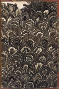 Kluge, Wörterbuch (6th ed. 1899), marbled endpaper