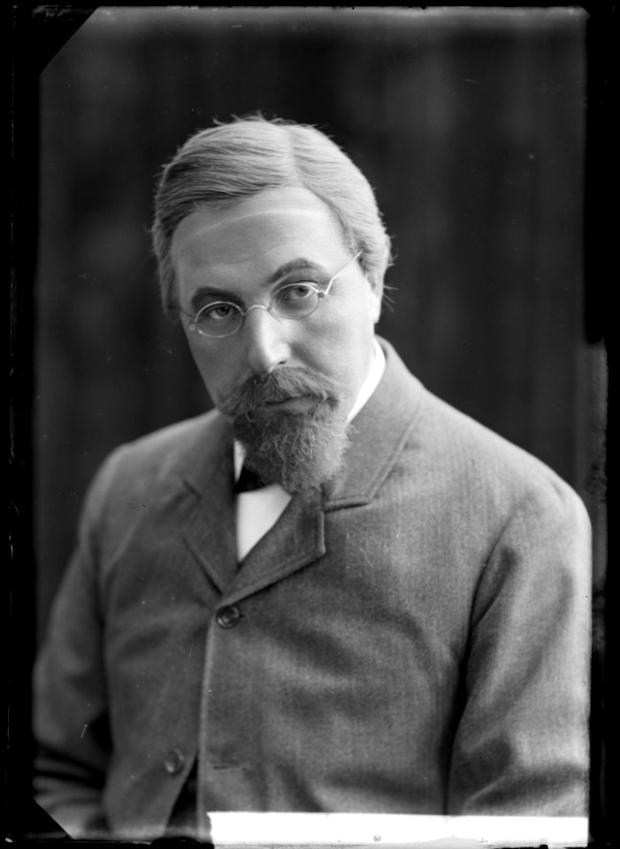 Knut Nyblom in Tant Cramers testamente at Vasateatern 1906 - SMV - NN049