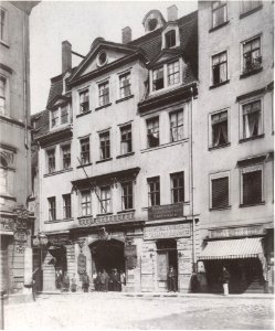 Kleines Joachimsthal kleine Fleischergasse Leipzig um 1900