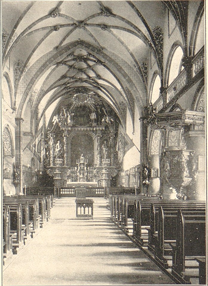 Koblenz - Kirche des hl. Johannes d. T. - Inneres, Chor