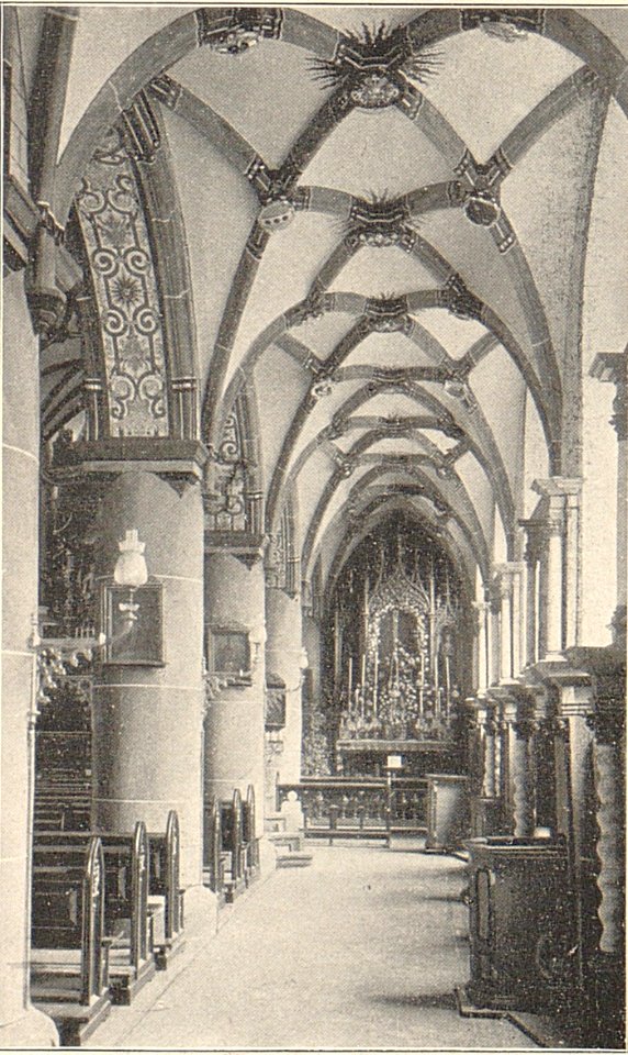 Koblenz - Kirche des hl. Johannes d. T. - Inneres, Seitenschiff