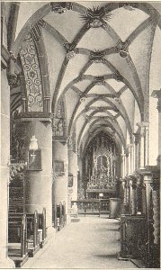 Koblenz - Kirche des hl. Johannes d. T. - Inneres, Seitenschiff
