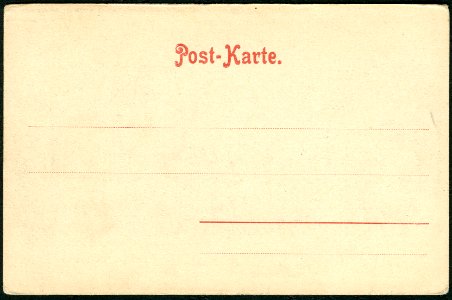Knackstedt & Näther Stereoskopie 0530 Chicago. Freimaurerhaus. Adressseite der Post-Karte
