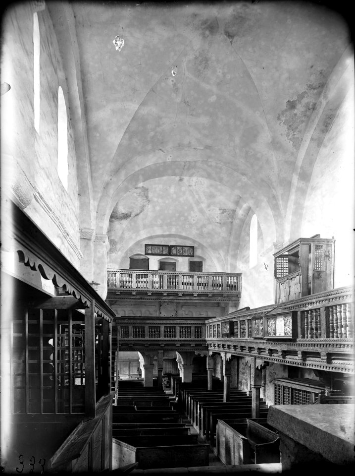 Kloster Germerode Kirchenraum von O Ludwig Bickell vor 1900