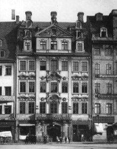 Kochs Hof Leipzig um 1890