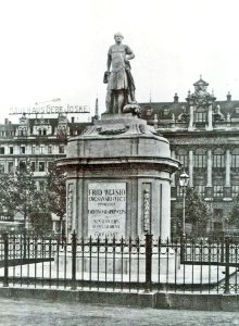 Koenig Friedrich August Denkmal Leipzig um 1910