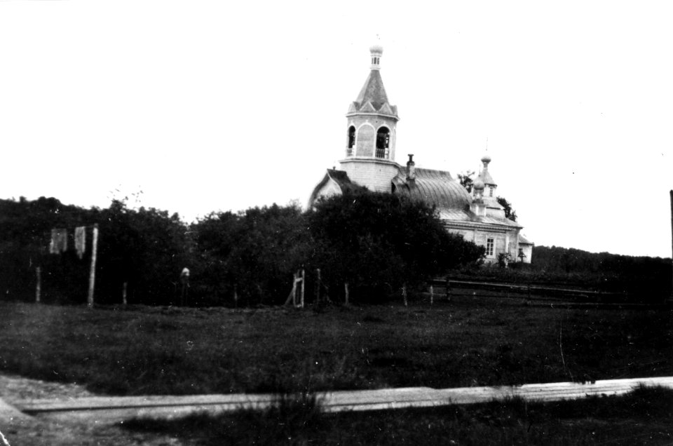 Klosterkirken i Petsjenga (Petsamo). Russland - Norsk folkemuseum - NF.08576-008
