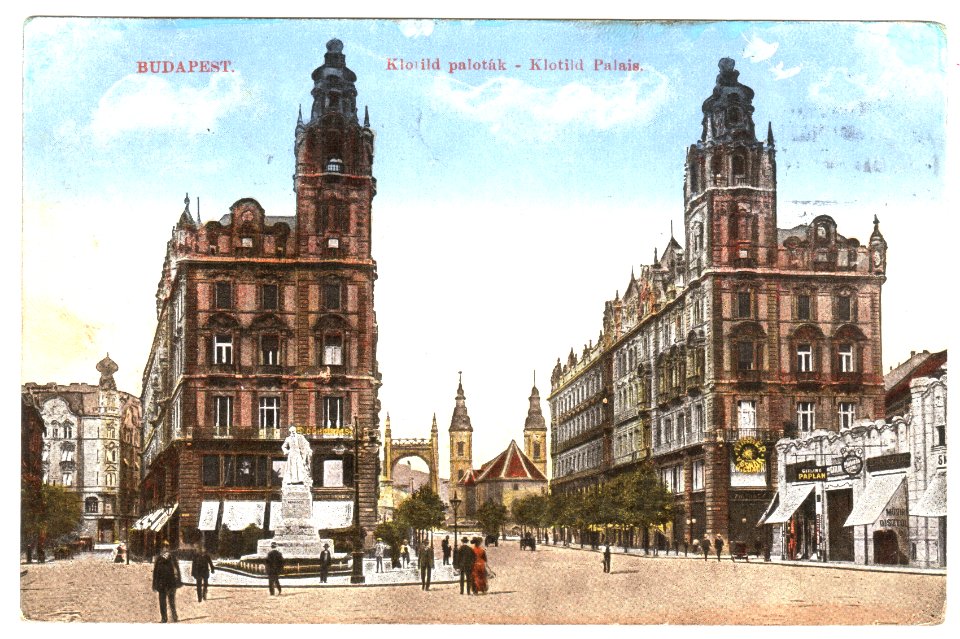 Klotild paloták - 1918