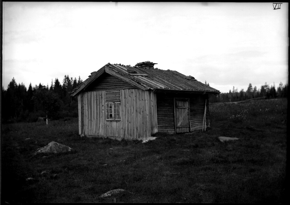 Kokhus Kvarntorp från sydväst - Nordiska museet - NMA.0091172