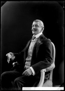 Knut Lambert in Primadonnan at Vasateatern 1903 - SMV - GL016
