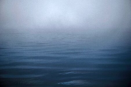 Water dark sky