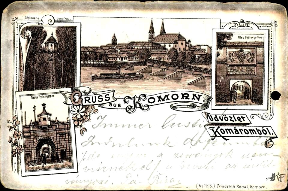 Komárom , 1898