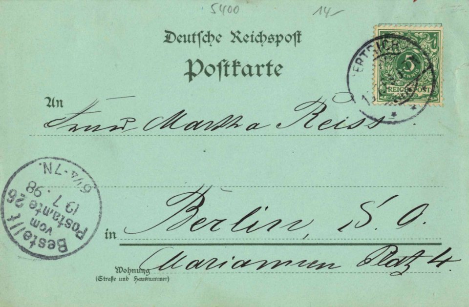 Koblenz (Rhein), Rheinland-Pfalz - Kaiser-Wilhelm-Denkmal; Kaiserin-Augusta-Denkmal (back) (Zeno Ansichtskarten)