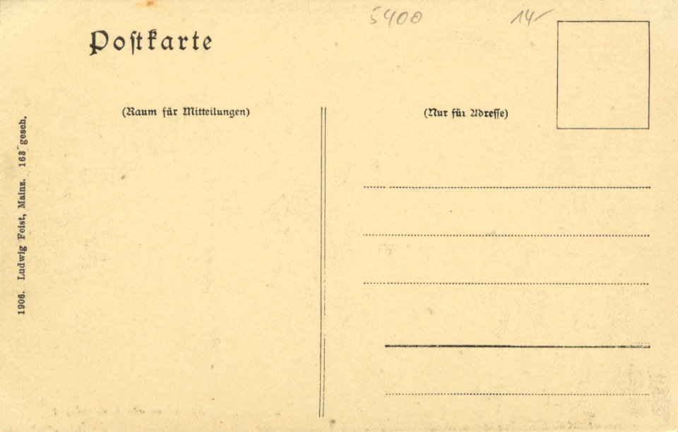 Koblenz (Rhein), Rheinland-Pfalz - Rheinanlagen (Gartencafé) (back) (Zeno Ansichtskarten)