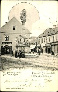 Komárom , oszlop,1903