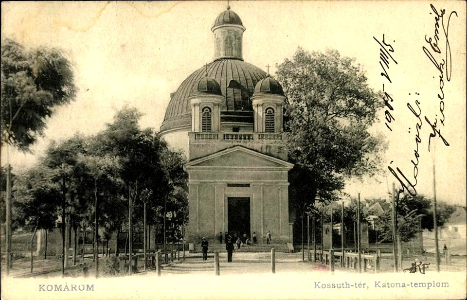 Komárom , templom, 1905