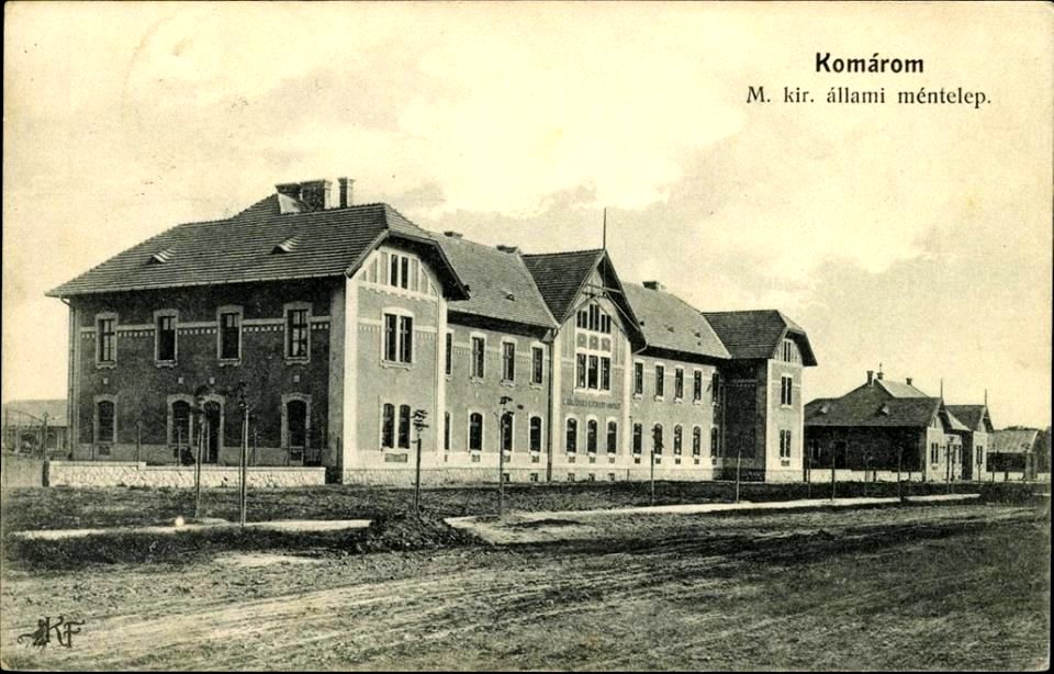 Komárom, méntelep, 1910
