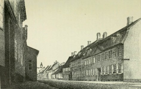 Kongens Gade, seet søndenfra. (Winthers Stentryk omtr. 1840). - Gamle Christiania-Billeder (1893) - 0068.1 (cropped) photo