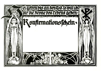Koch Konfirmationsschein